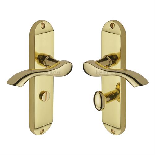 ALGARVE LEVER HANDLE ON BACKPLATE